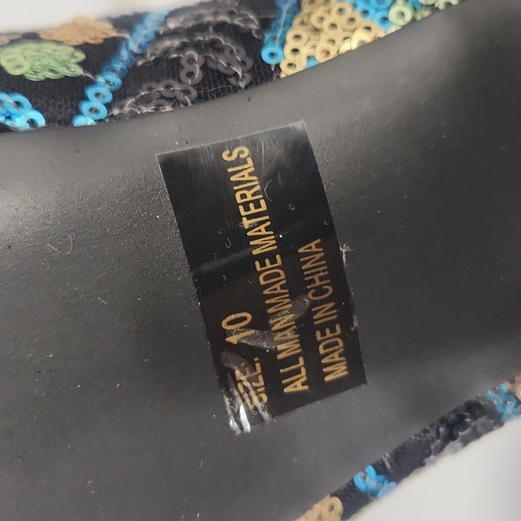 High heels with sequins - Picture 5 of 5